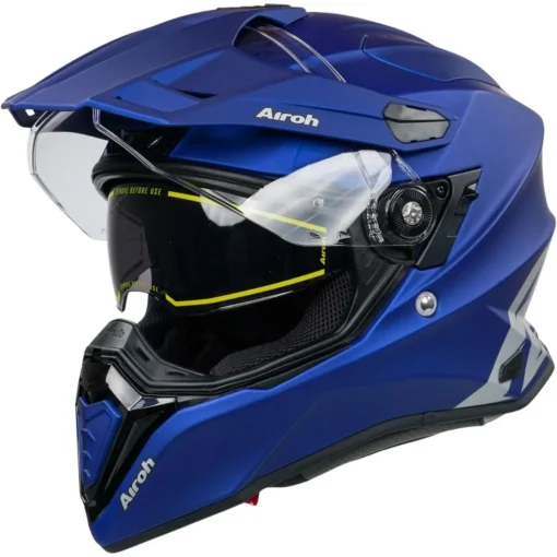 Casco Airoh Commander Azul Mate - Imagen 2
